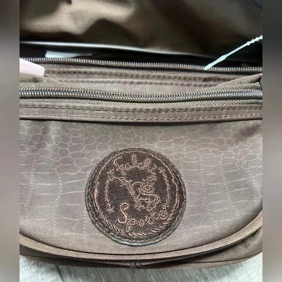 Vintage Carlos Falchi Sport Brown Fanny Pack New - Picture 4 of 4